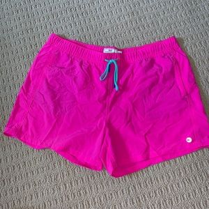 Pink Vinyard Vines quick drying shorts